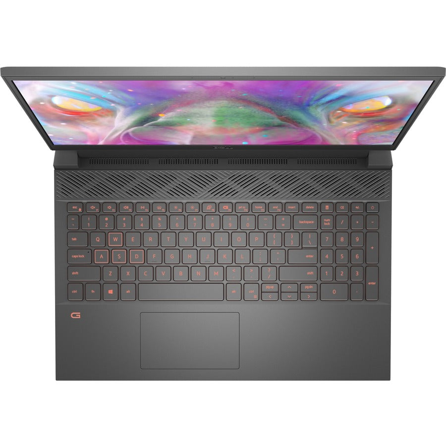 Dell-IMSourcing G15 5510 15.6 Gaming Notebook - Full HD - 1920 x 1080 - Intel Core i5 10th Gen i5-10500H Hexa-core (6 Core) 2.50 GHz - 8 GB Total RAM - 256 GB SSD - Dark Gray" 87NH0