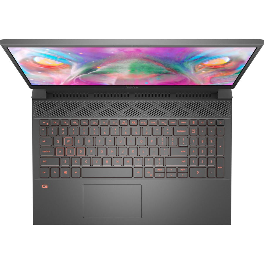 Dell-IMSourcing G15 5511 15.6 Gaming Notebook - Full HD - 1920 x 1080 - Intel Core i7 11th Gen i7-11800H Octa-core (8 Core) 2.30 GHz - 8 GB Total RAM - 256 GB SSD - Dark Shadow Gray" 4XJ74