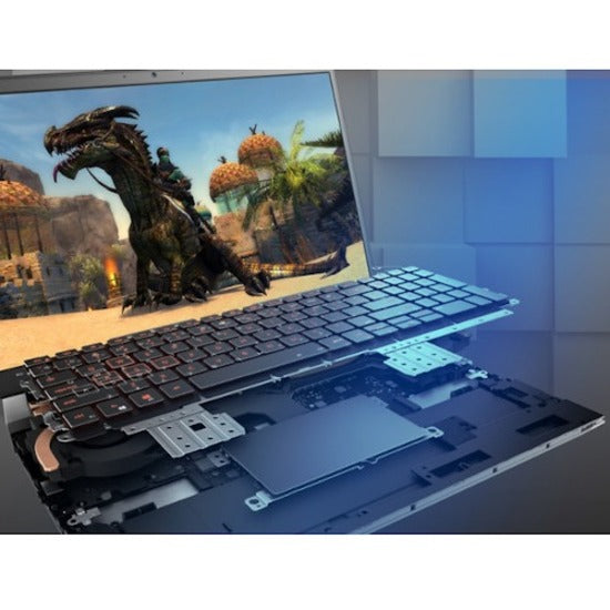 Dell-IMSourcing G5 15 5510 15.6 Gaming Notebook - Full HD - Intel Core i7 10th Gen i7-10870H - 16 GB - 512 GB SSD - Gray" 5510I710RTX3060