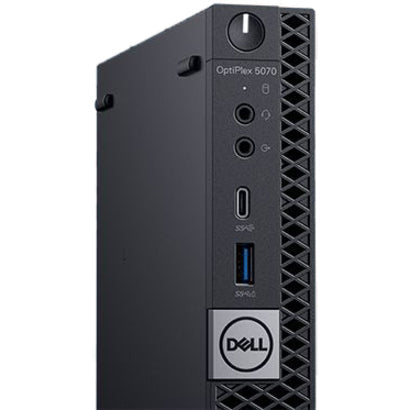Dell-IMSourcing OptiPlex 5000 5070 Desktop Computer - Intel Core i5 9th Gen i5-9500T - 8 GB - 256 GB SSD - Micro PC 680P5