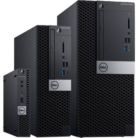Dell-IMSourcing OptiPlex 5000 5060 Desktop Computer - Intel Core i7 8th Gen i7-8700 - 8 GB - 256 GB SSD - Small Form Factor D5HVN