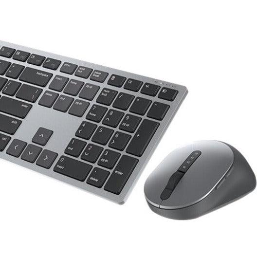 Dell Km7321W Keyboard Rf Wireless + Bluetooth Us English Grey, Titanium
