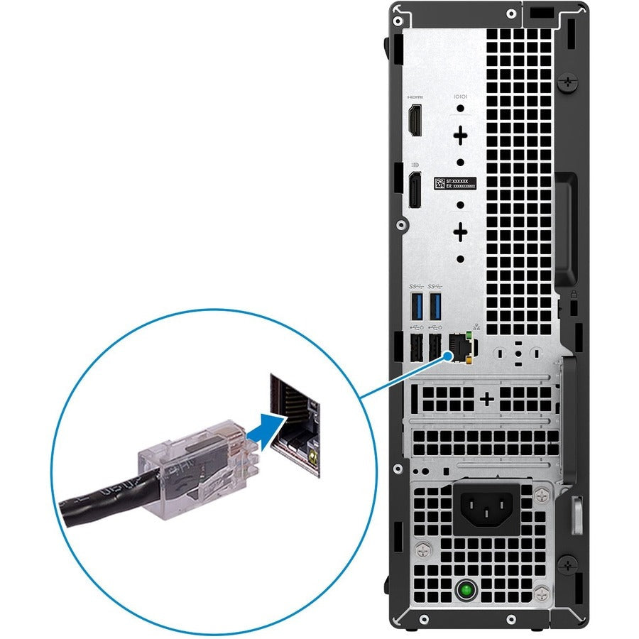 Dell OptiPlex 3000 Desktop Computer - Intel Core i5 12th Gen i5-12500 - 8 GB - 256 GB SSD - Small Form Factor - Black 9XNWD