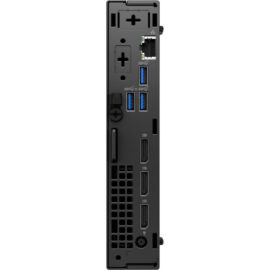 Dell OptiPlex 7000 Desktop Computer - Intel Core i7 12th Gen i7-12700T - vPro Technology - 16 GB - 256 GB SSD - Micro PC - Black D6FFR