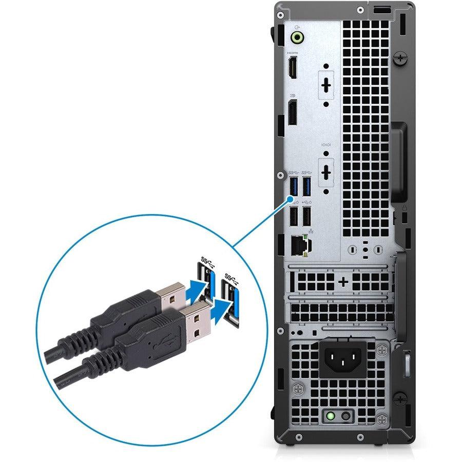 Dell Optiplex 3090 Ddr4-Sdram I5-10505 Sff Intel® Core™ I5 8 Gb 256 Gb Ssd Windows 10 Pro Pc Black