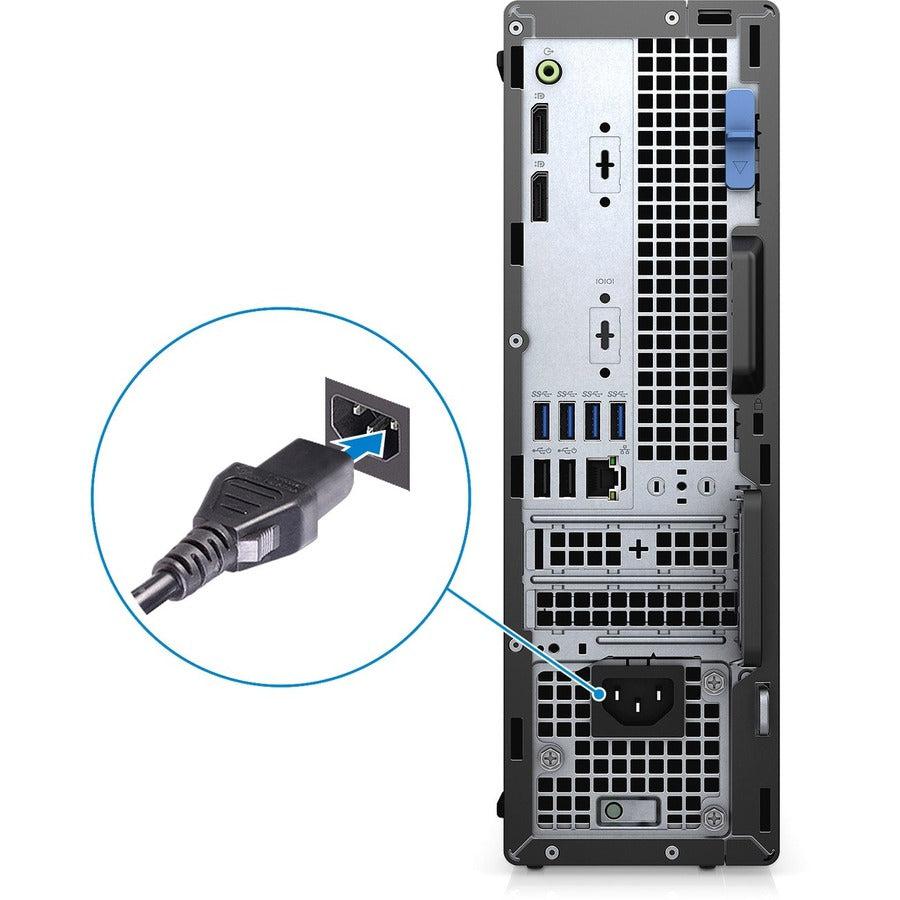 Dell Optiplex 5090 Ddr4-Sdram I7-10700 Sff Intel® Core™ I7 8 Gb 256 Gb Ssd Windows 10 Pro Pc Black