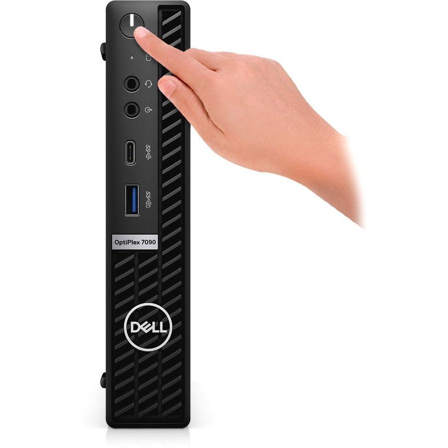 Dell Optiplex 7090 Ddr4-Sdram I5-10500T Mff Intel® Core™ I5 16 Gb 512 Gb Ssd Windows 10 Pro Mini Pc Black