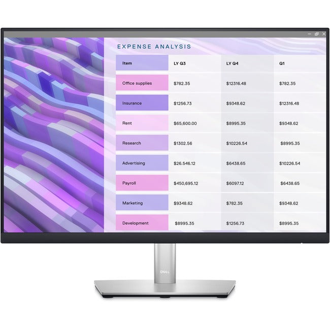 Dell P2423 - Led Monitor - 24" - 1920 X 1200 Wuxga @ 60 Hz - Ips - 300 Cd/M - 1000:1 - 5 Ms - Hdmi, Dvi, Displayport, Vga - With 3 Years Advanced Exchange Basic Warranty
