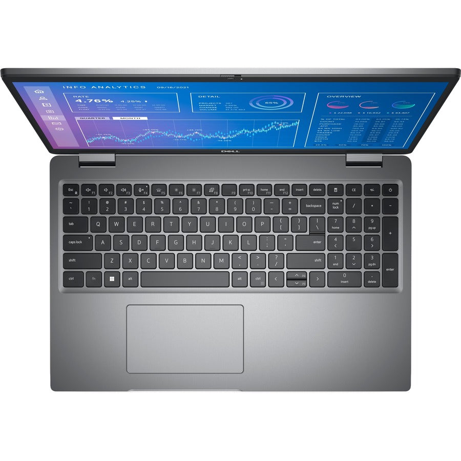 Dell Precision 3000 3571 15.6 Mobile Workstation - Full HD - Intel Core i7 12th Gen i7-12700H - vPro Technology - 16 GB - 512 GB SSD - English (US) Keyboard - Titan Gray" DH80R