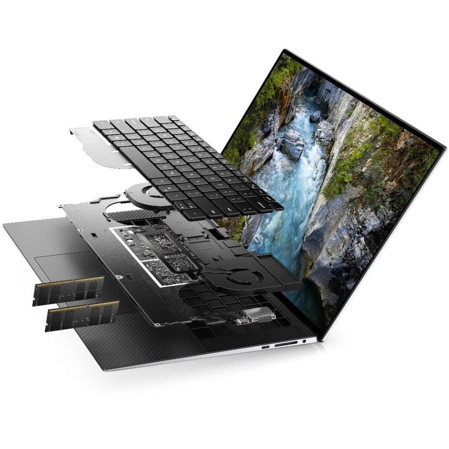 Dell Precision 5560 Mobile Workstation 39.6 Cm (15.6") Full Hd+ Intel® Core™ I7 32 Gb Ddr4-Sdram 512 Gb Ssd Nvidia Rtx A2000 Wi-Fi 6 (802.11Ax) Windows 10 Pro Silver, Black