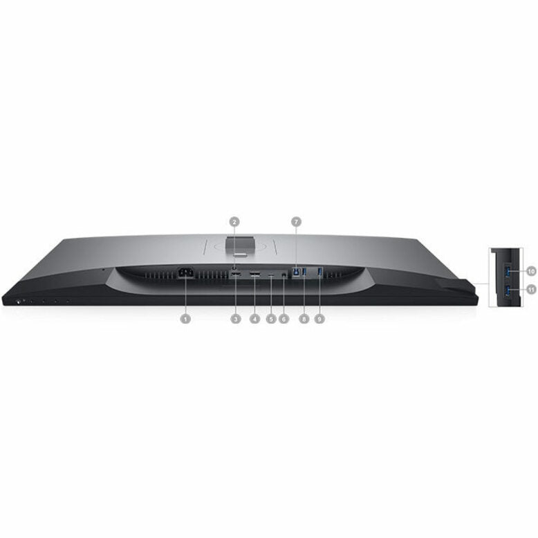 Dell Ultrasharp U3219Q 81.3 Cm (32") 3840 X 2160 Pixels 4K Ultra Hd Lcd Black, Grey