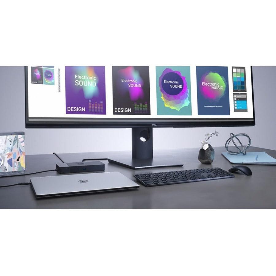 Dell Wd19S-180W Wired Usb 3.2 Gen 2 (3.1 Gen 2) Type-C Black