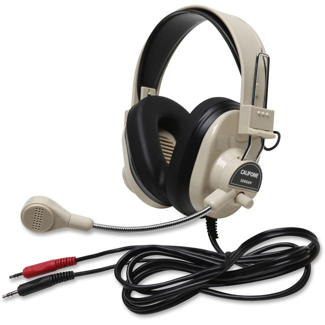 Deluxe Multimedia Stereo Wired Headset 3.5Mm Plug 3066AV