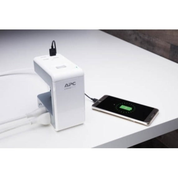 APC by Schneider Electric SurgeArrest Essential 6-Outlet Surge Suppressor/Protector PE6U4W