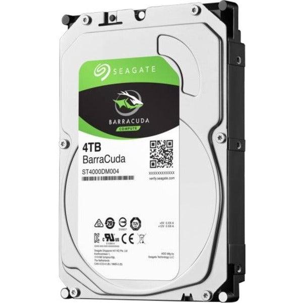 Desktop Hard Drive - Seagate BarraCuda 3.5 HDD Internal SATA Storage | TecISoft ST4000DM004