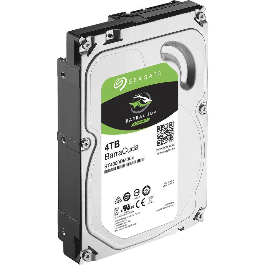 Desktop Hard Drive - Seagate BarraCuda 3.5 HDD Internal SATA Storage | TecISoft ST4000DM004