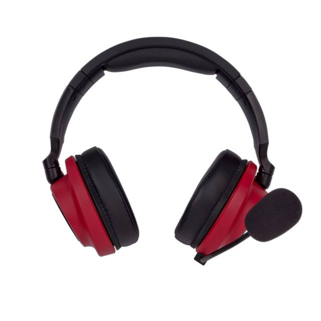 Digifast Op7-R Orpheus Red Gaming Headset, Noise-Canceling Adjustable Microphone, Remote Vol/Mic Control, Plug & Play, 50 Mm Driver
