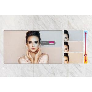Digital Signage Video Wall 2x2 Bundle - 49" FHD Display System | TecISoft 49VL5GMW-4P
