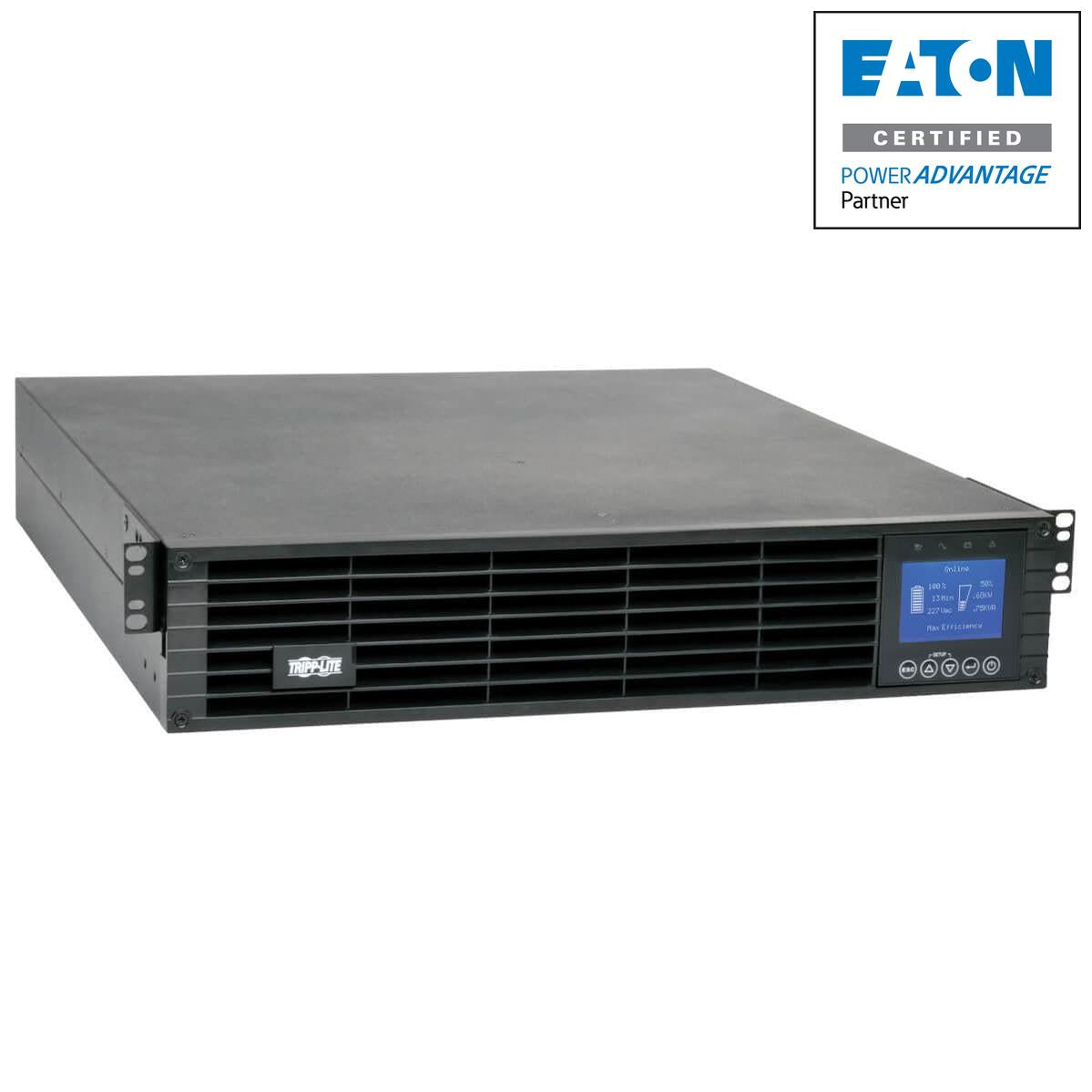 Double Conversion UPS 1000VA 900W - Rack Mount Server Protection | TreciSoft SUINT1000LCD2UN