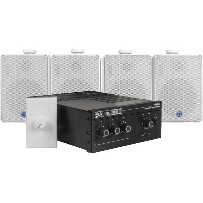 AtlasIED Speaker/Amplifier Kit EZSYS-BGM-S