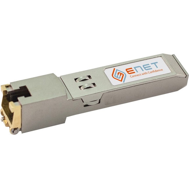ENET Brocade Compatible XBR-000190 TAA Compliant Functionally Identical 1000BASE-T SFP Copper 100m RJ-45 Connector XBR-000190-ENC