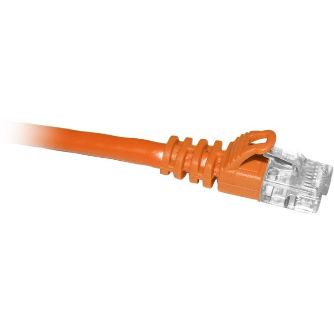 ENET Cat6 Orange 20 Foot Patch Cable with Snagless Molded Boot (UTP) High-Quality Network Patch Cable RJ45 to RJ45 - 20Ft C6-OR-20-ENC