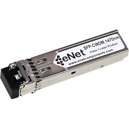 ENET Harmonic Compatible SFP9100-47 TAA Compliant Functionally Identical 1000BASE-CWDM CWDM SFP 1470nm Duplex LC Connector SFP9100-47-ENC