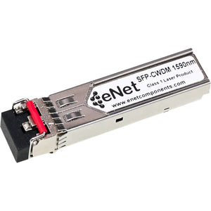 ENET Harmonic Compatible SFP9100-59 TAA Compliant Functionally Identical 1000BASE-CWDM CWDM SFP 1590nm Duplex LC Connector SFP9100-59-ENC