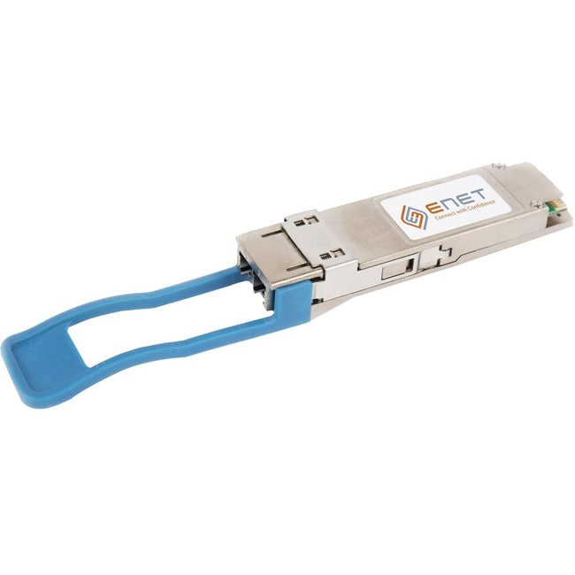 ENET Intel Compatible E40GQSFPLR TAA Compliant Functionally Identical 40GBASE-LR4 QSFP+ 1270nm, 1290nm, 1310nm, 1330nm 10km w/DOM Single-mode LC E40GQSFPLR-ENC