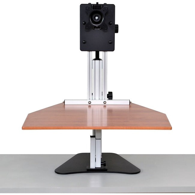 ERGO DESKTOP Kangaroo Pro Sit and Stand Workstation, Cherry, Fully Assembled ED-KP-CHE-FA