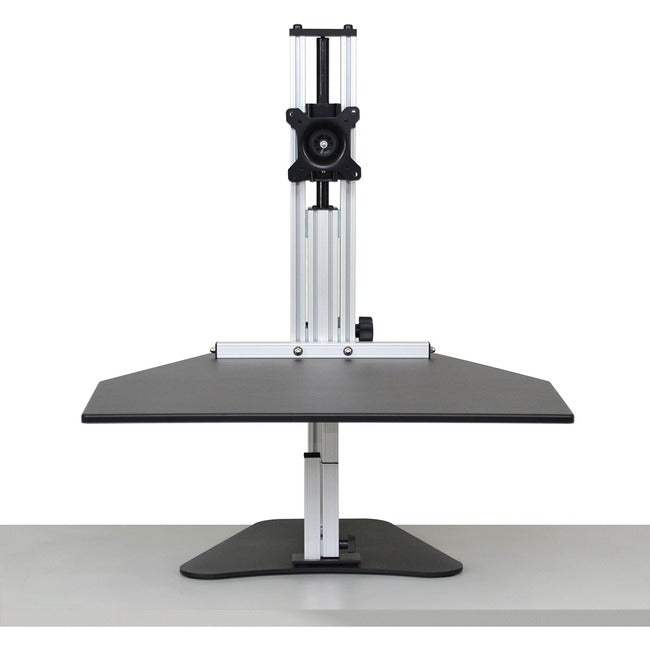 ERGO DESKTOP Wallaby Sit and Stand Workstation Black Minimally Assembled ED-WAL-BLK-5B