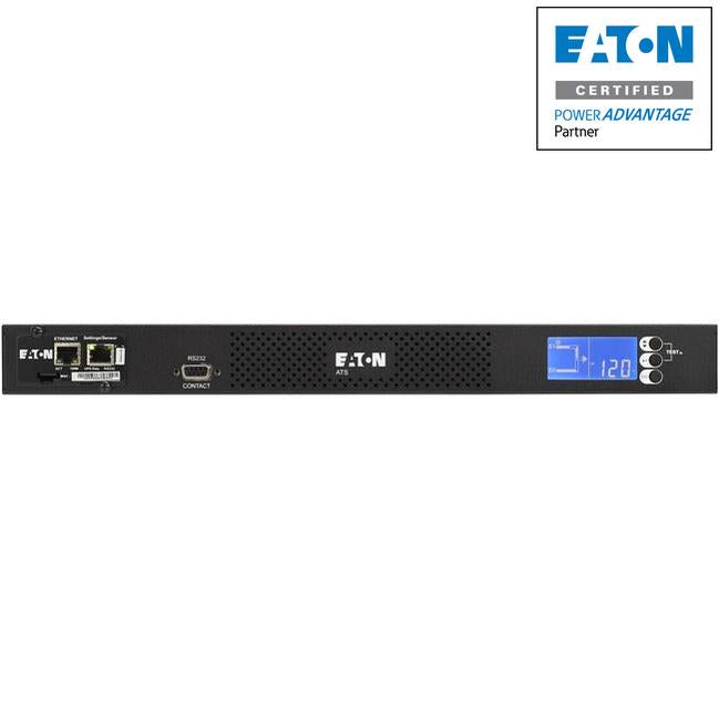 Eaton Ats Rack Pdu 1U 120V 1.92 Kw 2 5-20P Input And 10 5-20R Single-Phase