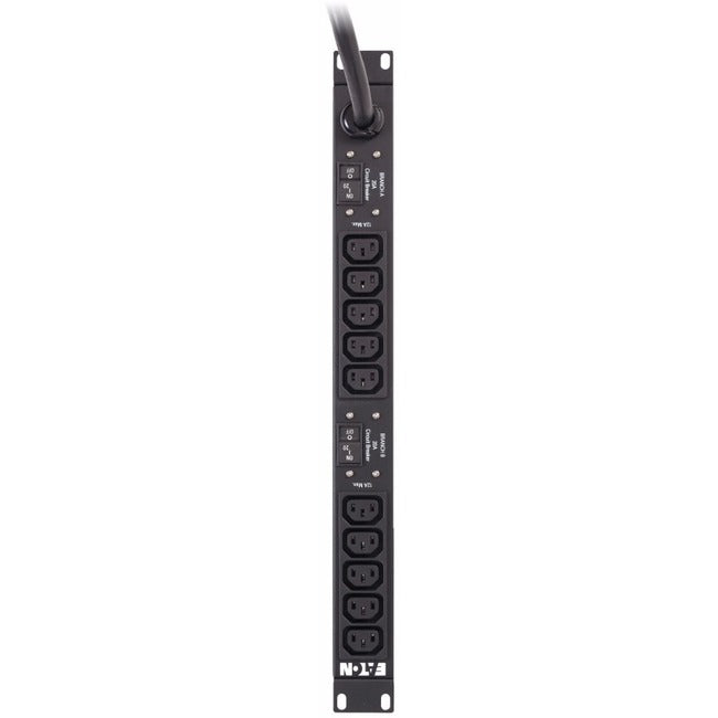 Eaton Basic Rack Pdu, 1U, L6-30P Input, 4.99 Kw Max, 200-250V, 24A, 10 Ft Cord, Single-Phase, Outlets: (10) C13