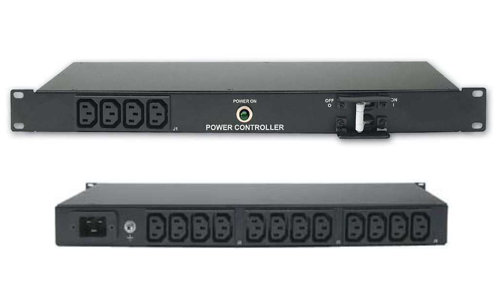 Eaton Pw103Ba1U405 Power Distribution Unit (Pdu) 16 Ac Outlet(S) 1U Black