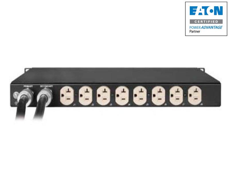Eaton T2235-C2-CFB09L ATS PDU 1U Rack Mount - 2.88kW Power Distribution | TechSoft