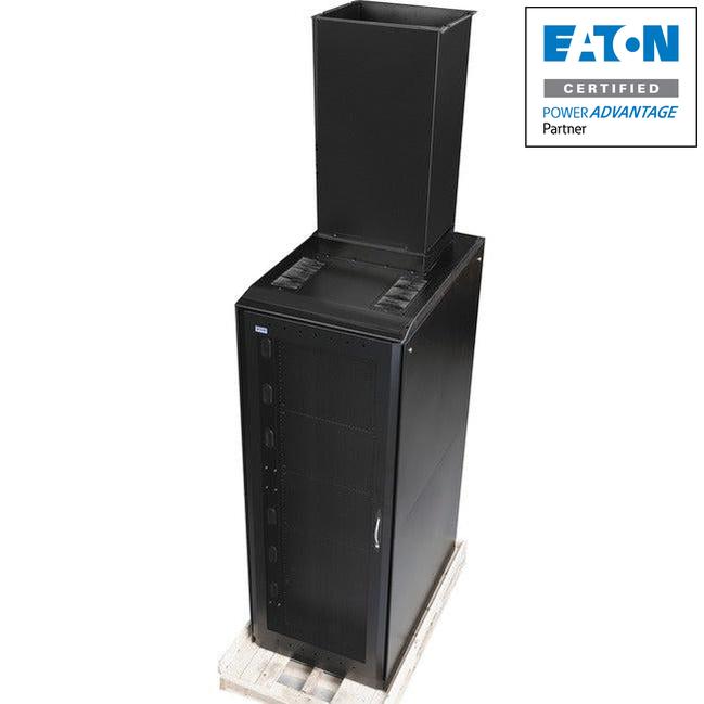 Eaton Telescopic Chimney ETN-EXTTC1728 - Black Steel Rack Containment Airflow Management | Eaton