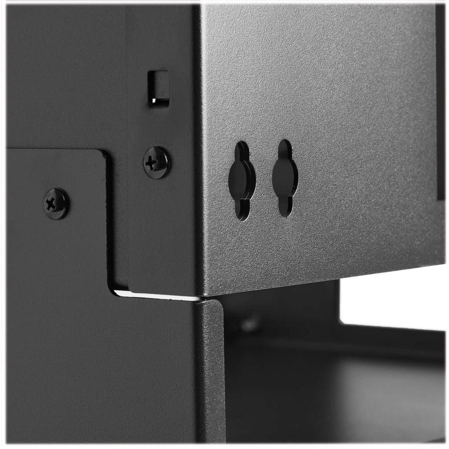 Eaton Tripp Lite Series 8U Wall-Mount Bracket with Shelf for Small Switches and Patch Panels, Hinged SRWO8UBRKTSHELF