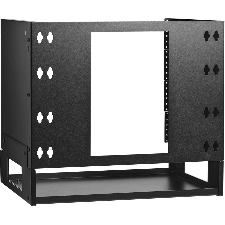 Eaton Tripp Lite Series 8U Wall-Mount Bracket with Shelf for Small Switches and Patch Panels, Hinged SRWO8UBRKTSHELF