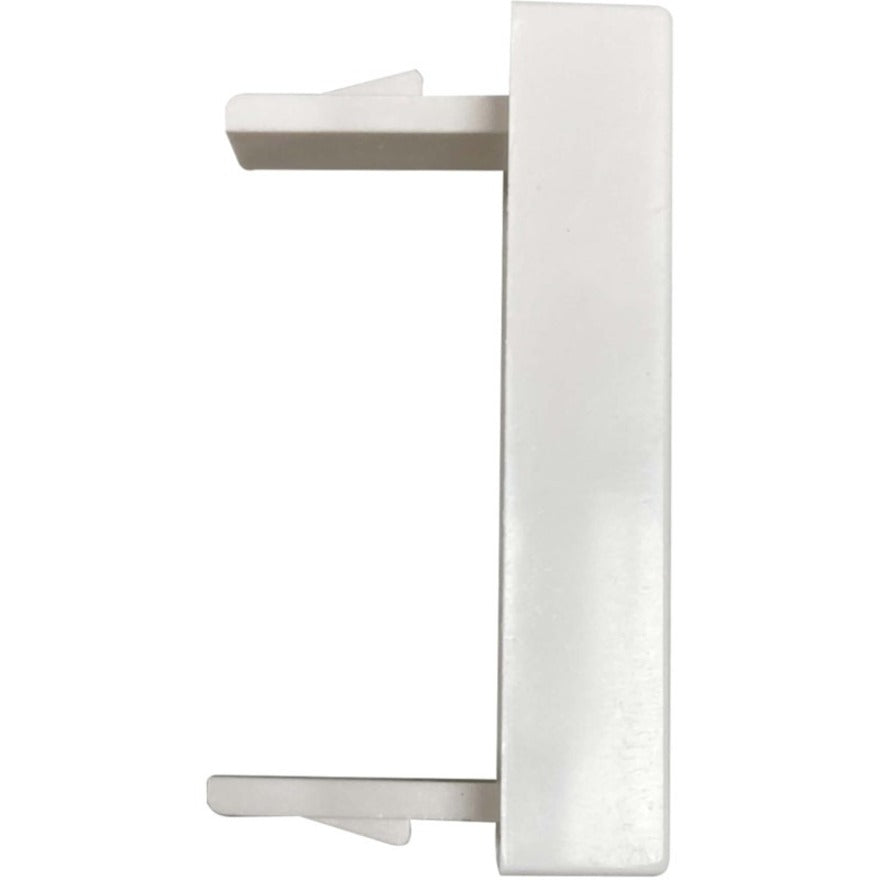 Eaton Tripp Lite Series Blank Snap-In Insert, European Style, Vertical, 22.5 x 45 mm, White, TAA N042E-WHM0
