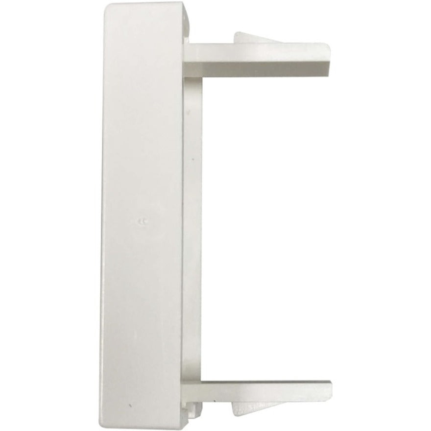 Eaton Tripp Lite Series Blank Snap-In Insert, European Style, Vertical, 22.5 x 45 mm, White, TAA N042E-WHM0