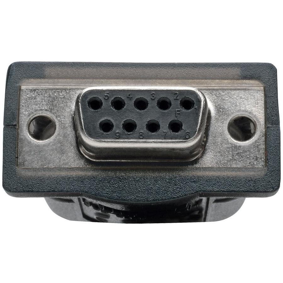 Eaton Tripp Lite Series USB to Null Modem Serial FTDI Adapter Cable with COM Retention (USB-A to DB9 M/F), 18-in. (45.72 cm) U209-18N-NULL