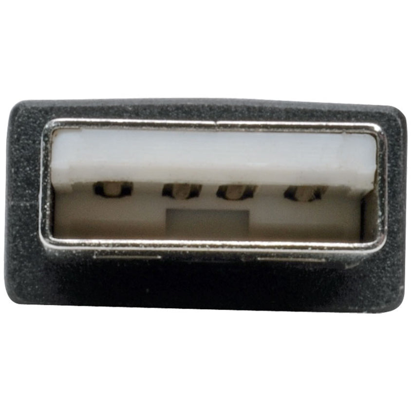 Eaton Tripp Lite Series USB to Null Modem Serial FTDI Adapter Cable with COM Retention (USB-A to DB9 M/F), 18-in. (45.72 cm) U209-18N-NULL