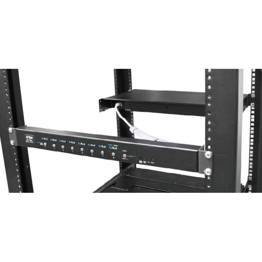 Eco PDU Switched Metered - ATEN PE6108AV Intelligent Rack Power Distribution | TecISoft