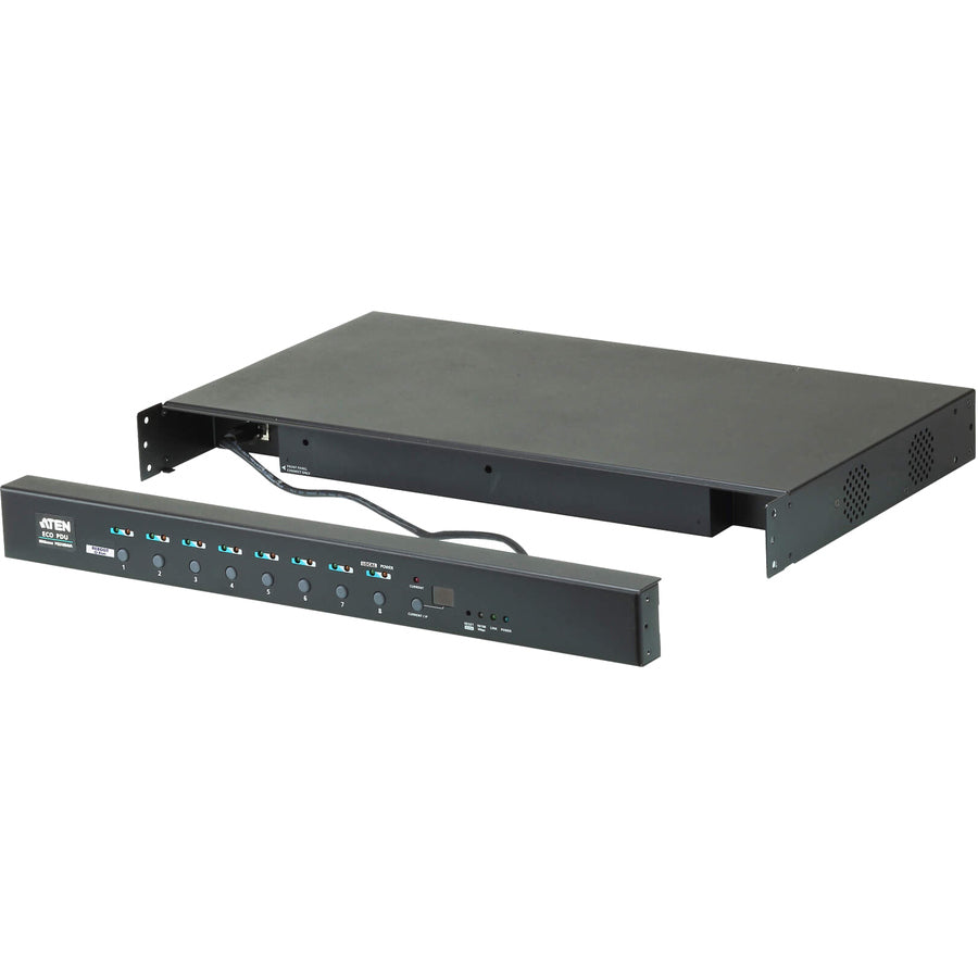 Eco PDU Switched Metered - ATEN PE6108AV Intelligent Rack Power Distribution | TecISoft