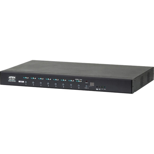 Eco PDU Switched Metered - ATEN PE6108AV Intelligent Rack Power Distribution | TecISoft