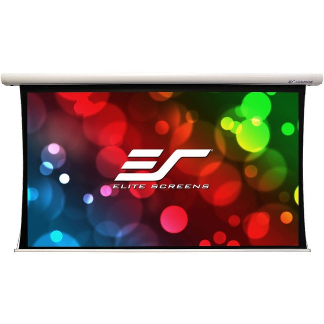 Electric Motorized Projector Screen - Front Rear Projection Tab-Tensioned | Tecisoft TE150HR2-DUAL