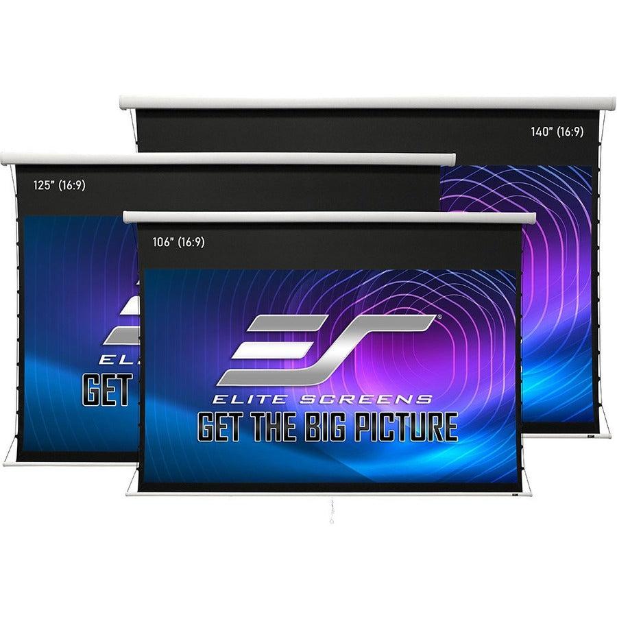 Elite Screens Manual Tab-Tension 2 MT140XWH2 140 Projection Screen"