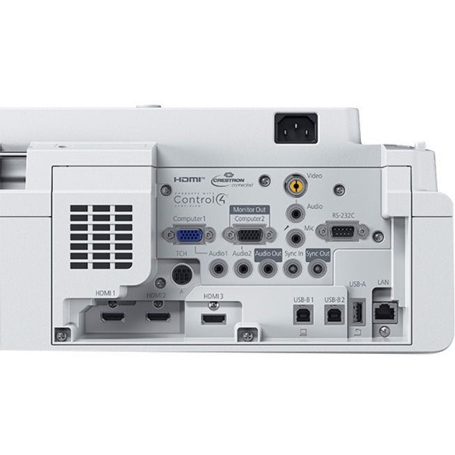 Epson BrightLink 735Fi Ultra Short Throw LCD Projector - 16:9 - White V11H997520