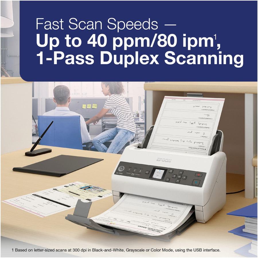 Epson Ds-730N - Document Scanner - Desktop - Usb 2.0, Gigabit Lan