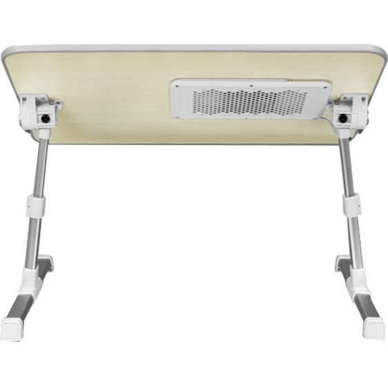 Aluratek Adjustable Ergonomic Laptop Cooling Table with Fan ACT01F